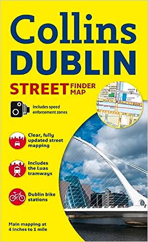 Collins Dublin Streetfinder Colour Map (New Edition) - MPHOnline.com