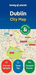 Lonely Planet Dublin City Map, 2nd Edition - MPHOnline.com