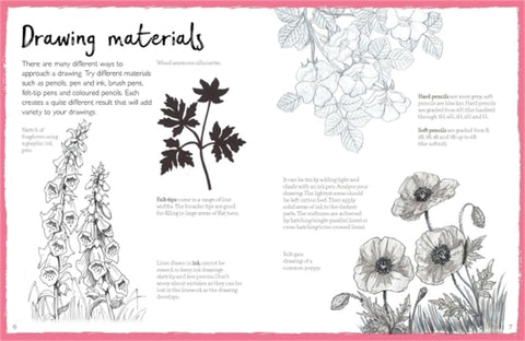 How To Draw Flowers & Plants - MPHOnline.com