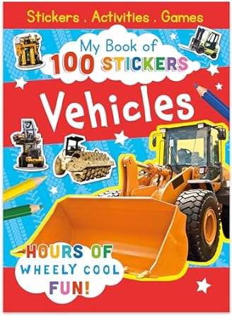 My Book of 100 Stickers - Vehicles - MPHOnline.com