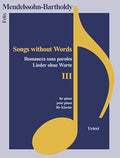 Lieder ohne Worte III (Classical Sheet Music) - MPHOnline.com