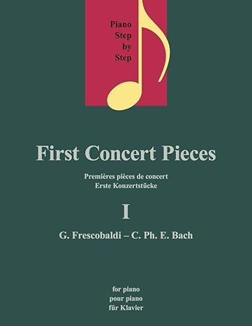 First Concert Pieces I (Classical Sheet Music) - MPHOnline.com