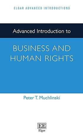 Advanced Introduction to Business and Human Rights - MPHOnline.com