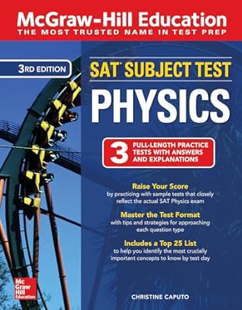 McGraw-Hill Education SAT Subject Test Physics 3 Ed. - MPHOnline.com