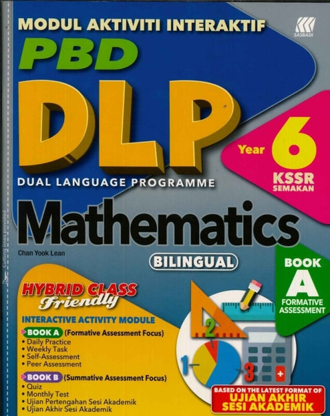 DLP Modul Interaktif KSSR Mathematics Year 6 (Bilingual) - MPHOnline.com