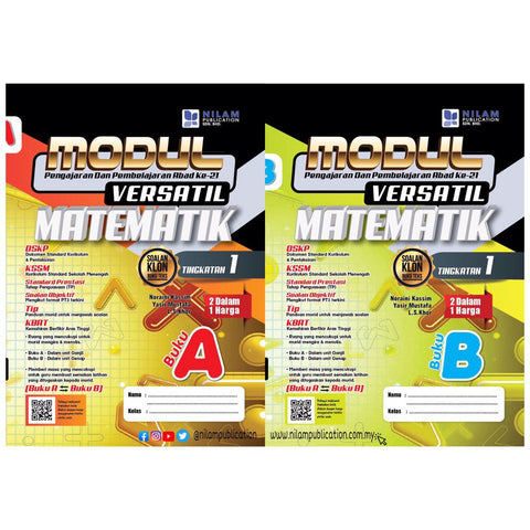 Modul Versatil P&P Abad Ke-21 Matematik Tg 1 2023 - MPHOnline.com