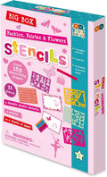 Big Box of Stencils - Fashion, Fairies and Flowers - Buddy & Barney - MPHOnline.com