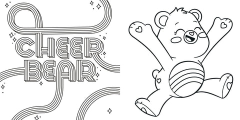 Care Bears Colours of Caring Colouring Book