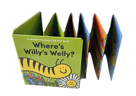Where’s Willy’s Welly? (A VERY long fold-out book) - MPHOnline.com