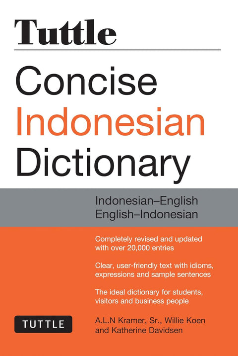 Tuttle Concise Indonesia Dictionary - MPHOnline.com