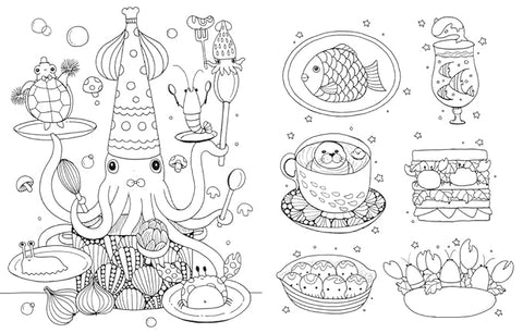 A Million Sea Creatures: Marine Cuties to Colour - MPHOnline.com