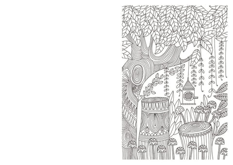 The Wellbeing Colouring Book: Calm - MPHOnline.com