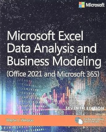 Microsoft Excel Data Analysis and Business Modeling (Office 2021 and Microsoft 365) - MPHOnline.com