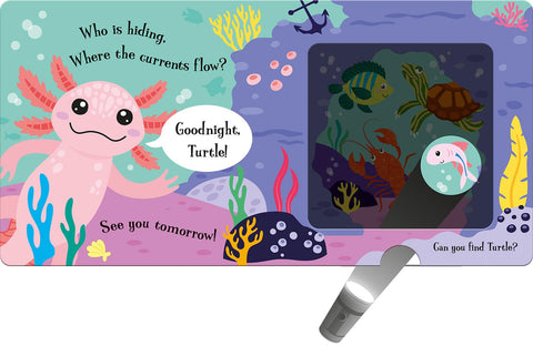 Magic Torch Book Goodnight Axolotl