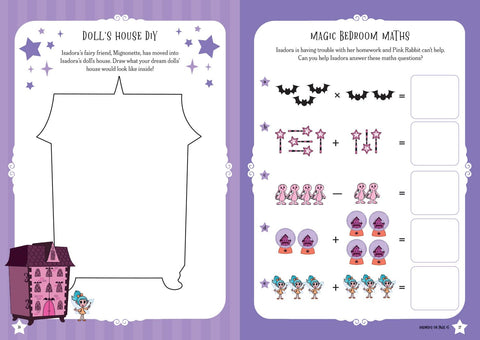 Isadora Moon TVTI At Home with the Moons Activity Book - MPHOnline.com
