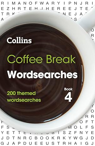 Coffee Break Wordsearches Book 4: 200 Themed Wordsearches (4) - MPHOnline.com