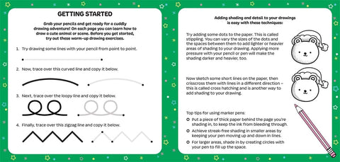 Cute & Cosy How to Draw Christmas Cuties - MPHOnline.com