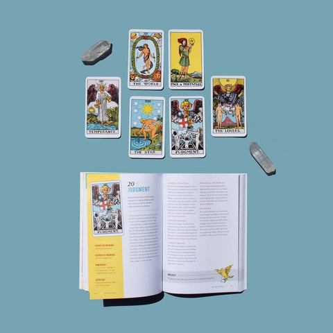 Guided Tarot Box Set: Illustrated Book & Rider Waite Smith Tarot Deck - MPHOnline.com