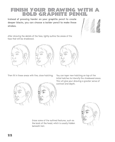 Drawing Faces: Learn How to Draw Facial Expressions, Detailed Features, and Lifelike Portraits - MPHOnline.com