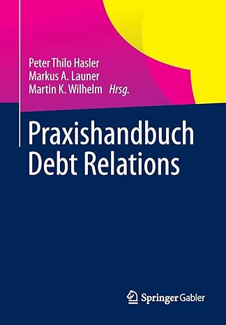 Praxishandbuch Debt Relations - MPHOnline.com