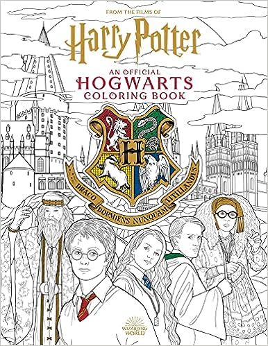 Harry Potter: An Official Hogwarts Coloring Book - MPHOnline.com