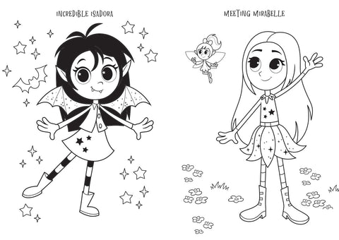Isadora Moon TVTI Colouring Book - MPHOnline.com