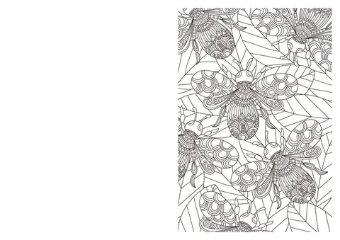 The Wellbeing Colouring Book: Energize - MPHOnline.com