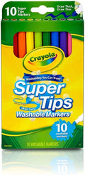 10 CLR SUPER TIPS WASHBLE MARKERS - MPHOnline.com