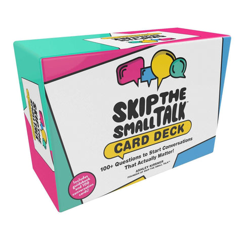 Skip The Small Talk Card Deck: 100+ Questions to Start Conversations That Actually Matter! - MPHOnline.com