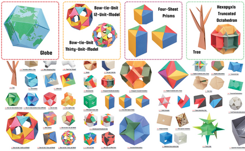 The Art & Science of Geometric Origami : Create Spectacular Paper Polyhedra, Waves, Spirals, Fractals and More! (More than 60 Models!) - MPHOnline.com