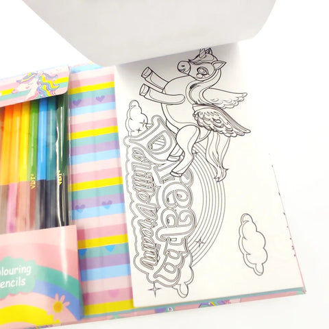 LOTTIE & BO Colouring Book - Magical Unicorn - MPHOnline.com