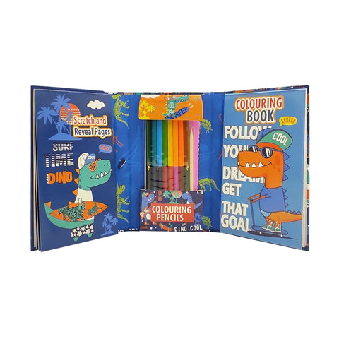 LOTTIE & BO Colouring Book - Dino Rocks - MPHOnline.com
