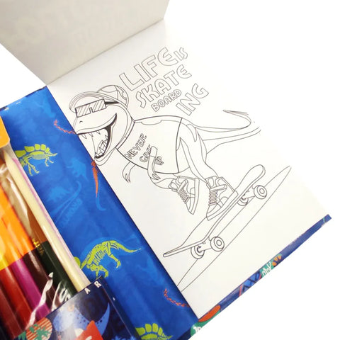 LOTTIE & BO Colouring Book - Dino Rocks - MPHOnline.com