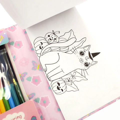 LOTTIE & BO Colouring Book - Purrfect Kitty - MPHOnline.com