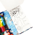 LOTTIE & BO Colouring Book - Football Fever - MPHOnline.com