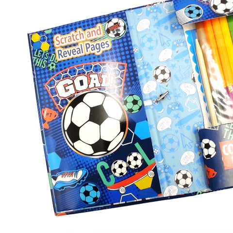 LOTTIE & BO Colouring Book - Football Fever - MPHOnline.com