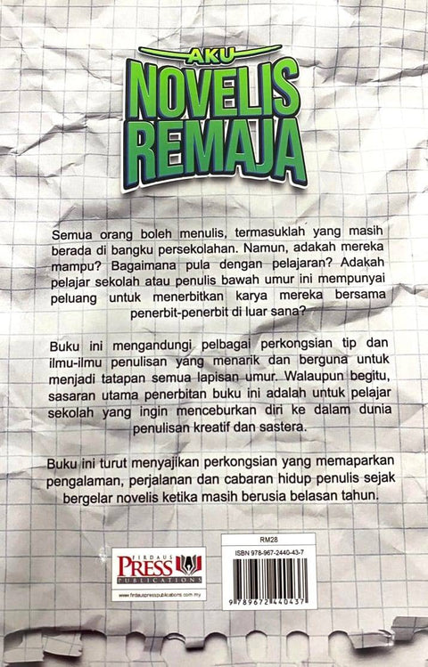 Aku Novelis Remaja - MPHOnline.com