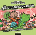 Cute & Cosy Colour and Solve: The Quest of the Dragon Rider - MPHOnline.com