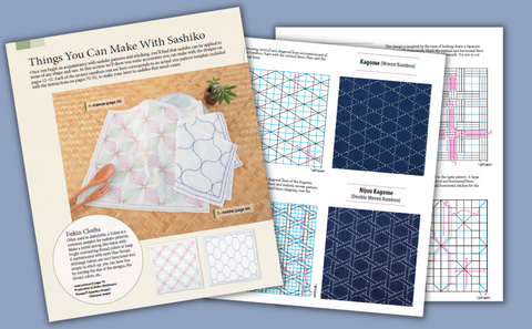 Essential Sashiko: A Dictionary of the 92 Most Popular Patterns (With Actual Size Templates) - MPHOnline.com