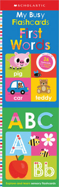 Scholastic Early Learners: My Busy Flashcards Set: First Words - MPHOnline.com