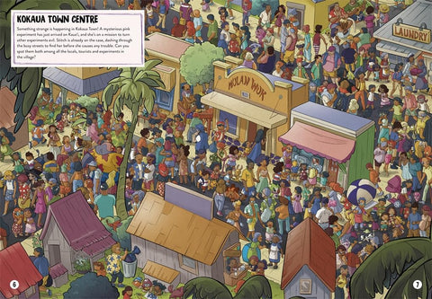 Disney Where are Stitch & Angel? (Search and Find Book)