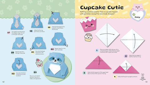 Origami Cuties: Over 30 Easy-to-Follow Projects (Incl Origami Paper) - MPHOnline.com