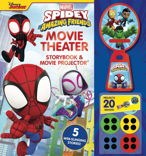 Marvel Spidey and His Amazing Friends Movie Theater Storybook & Projector - MPHOnline.com