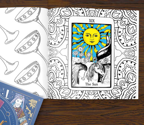 Colour The Tarot  (Adult Colouring Book) - MPHOnline.com