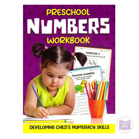 Preschool Numbers Workbook Developing Child's Numeracy Skills - MPHOnline.com