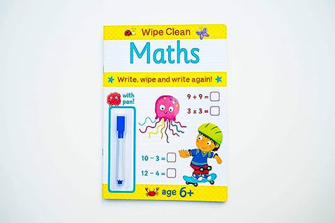 Wipe Clean With Pen 6+ Maths - MPHOnline.com