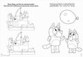 Bluey: Colortivity: Playtime with Bluey! - MPHOnline.com
