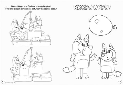 Bluey: Colortivity: Playtime with Bluey! - MPHOnline.com