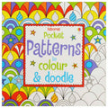 CZD0326_20 USBORNE POCKET PATTERNS TO COLOUR & DOODLE - MPHOnline.com