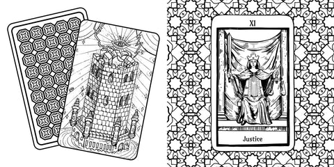 Colour The Tarot  (Adult Colouring Book) - MPHOnline.com